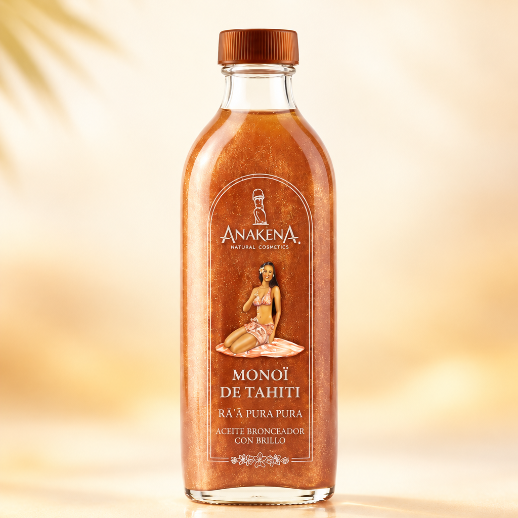 Monoï de Tahiti Aceite Bronceador con Brillo