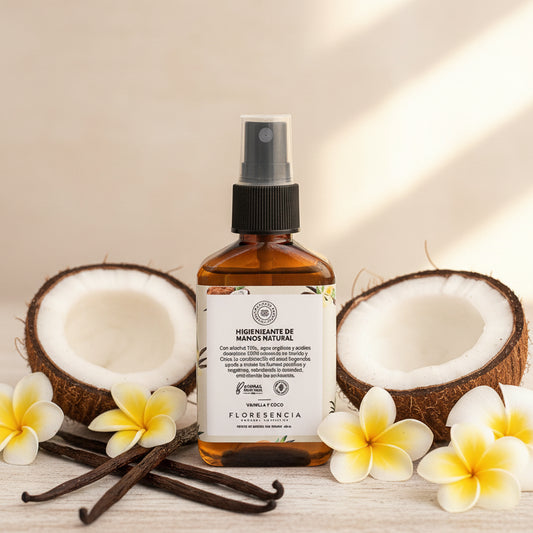 Higienizante de Manos - Vainilla y Coco 60 ml.