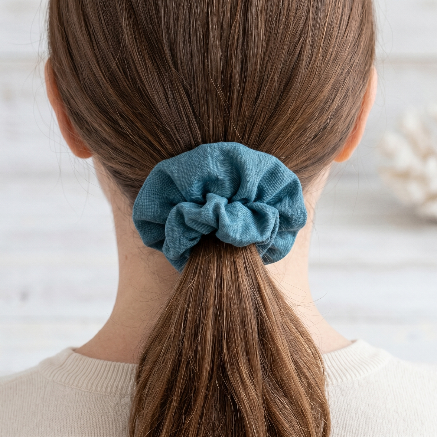 Scrunchie de Lino