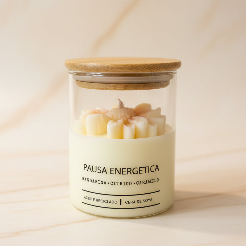 Vela Flor - Pausa Energética