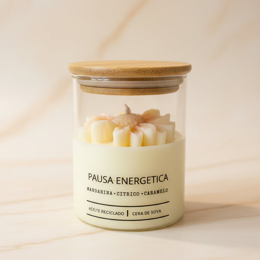 Vela Flor - Pausa Energética