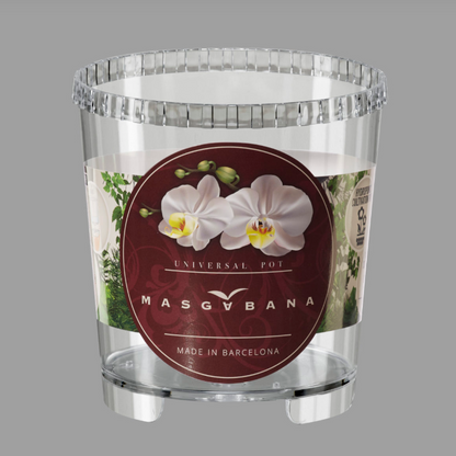 Maceta Orquídea Masgabana M128 Tapón