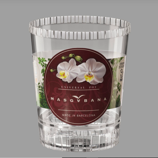 Maceta Orquídea Masgabana M128 Tapa Rosca