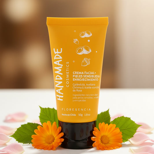 Crema Facial - Piel Sensible y Enrojecimiento
